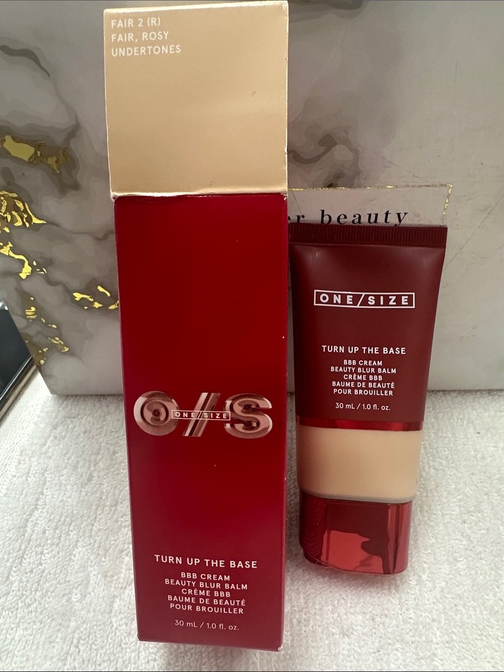 ONE/SIZE Turn Up The Base BB Cream - Fair 2 (Rosy)
